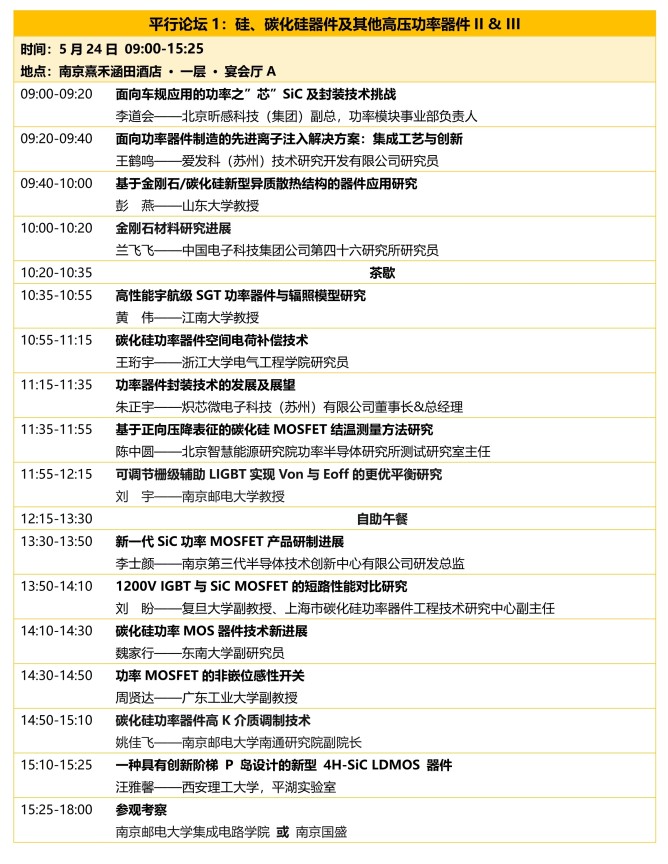 南京CSPSD整體日程