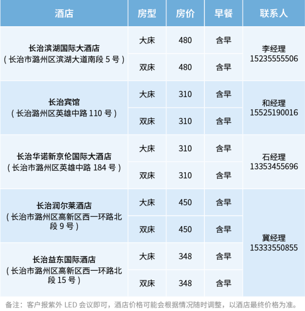 協(xié)議酒店價(jià)格
